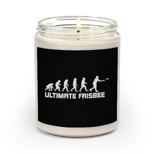 Ultimate Frisbee Evolution Disc Golf Scented Candles