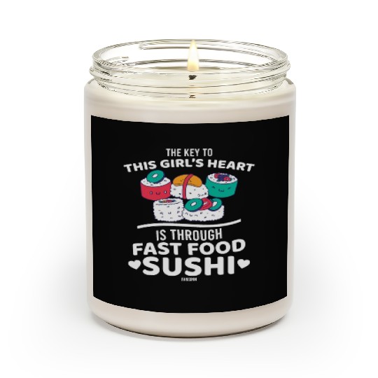 sushi Scented Candles