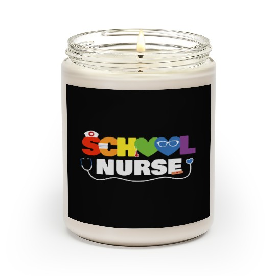 School Nurse Gift Registered Nurse Back To School Scented Candles
