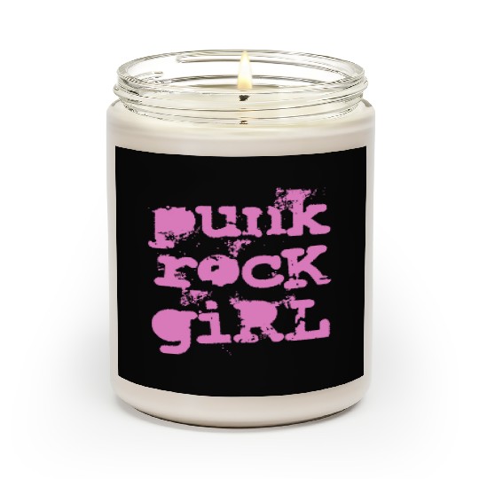 Punk Rock Girl Scented Candles
