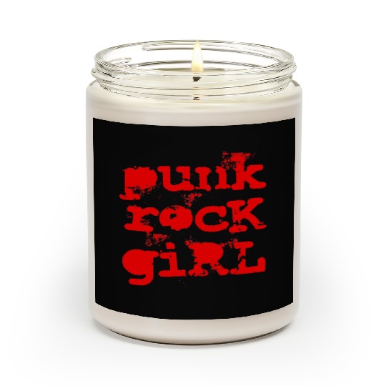 Punk Rock Girl Scented Candles