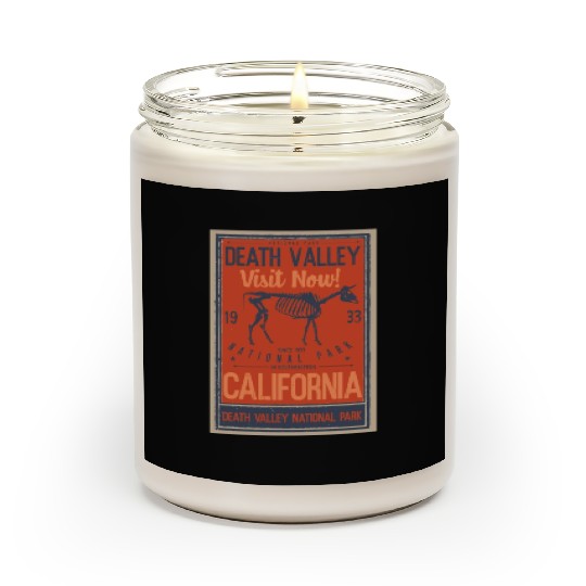 Vintage Death Valley National Park Retro US Scented Candles