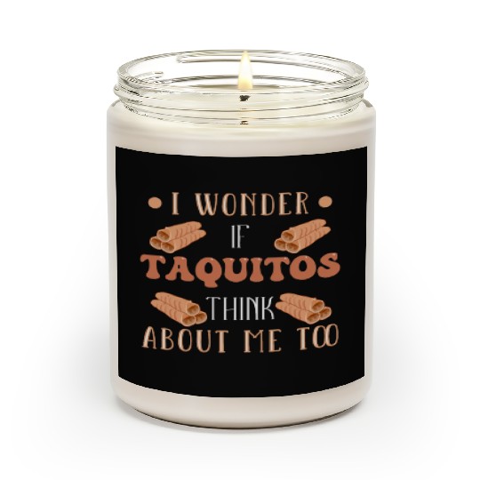 Taquito Mexican Food Lover Scented Candles