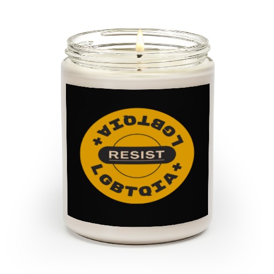 LGBTQIA resist Scented Candles
