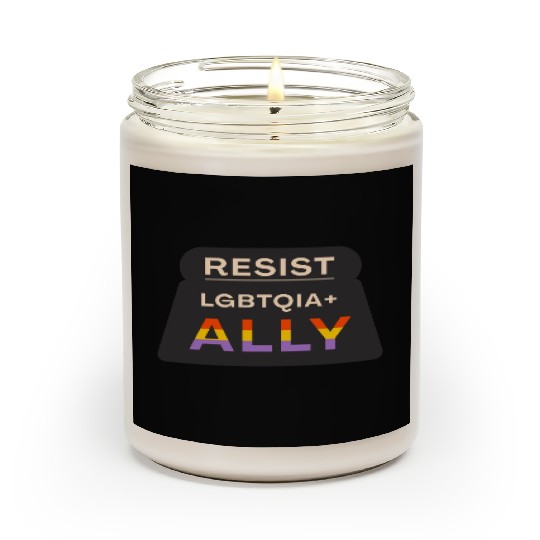 Resist pride Scented Candles