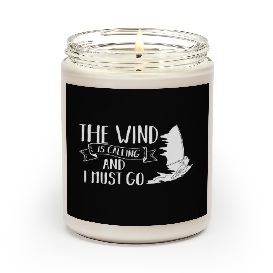 Windsurfing Board Sail Paddle Windsurfer Scented Candles