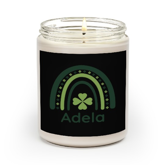 Adela Clover Boho Rainbow Scented Candles
