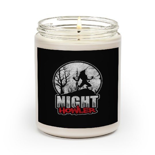 Werewolf Wolves Horror Scented Candles