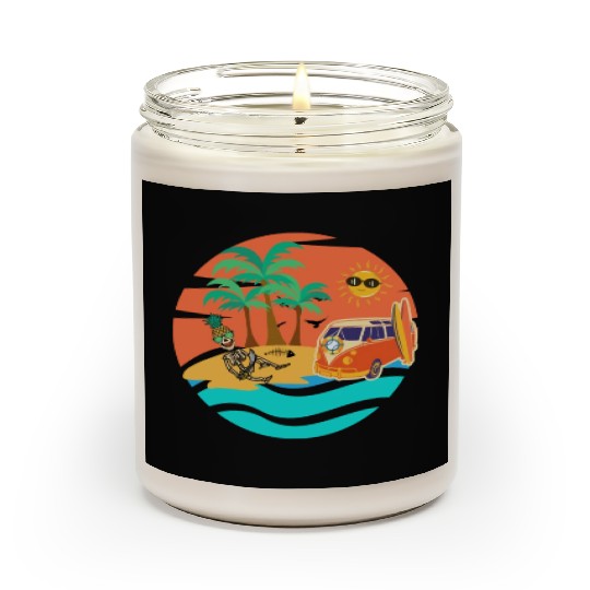 Road trip skeleton Scented Candles