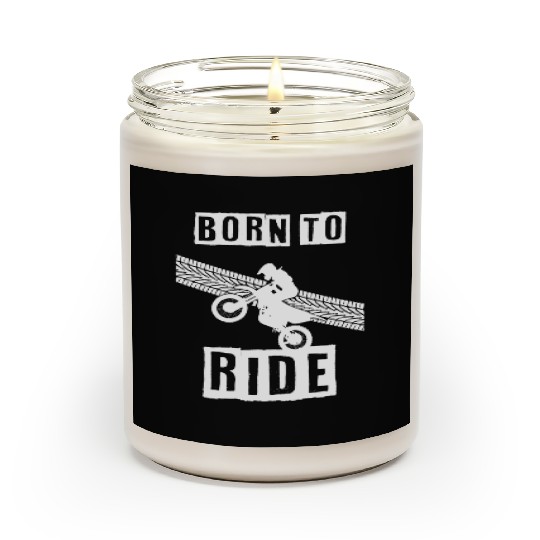 motorcycle riding Scented Candles summer badass born to ride