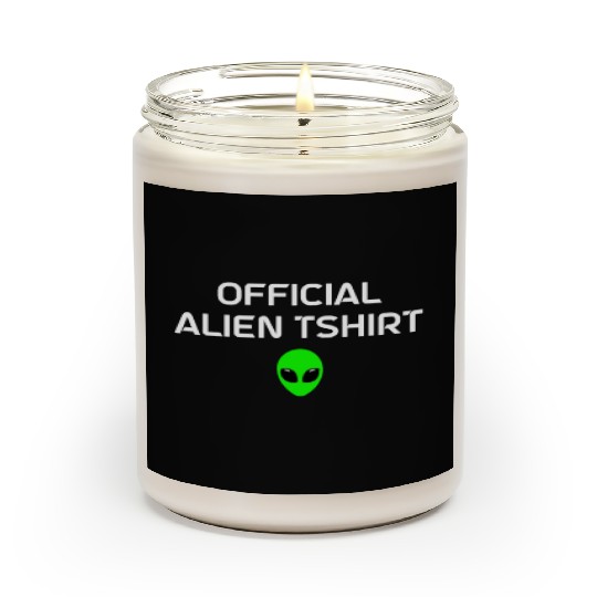 Alien Gift Extraterrestrial UFO AREA 51 Sci-fi Scented Candles