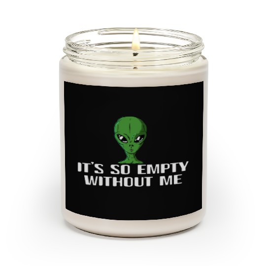 Alien Gift Extraterrestrial UFO AREA 51 Sci-fi Scented Candles