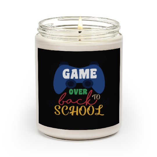 Game Over Back To School Scented Candles