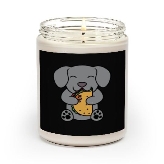 Weimaraner Taco Lover Scented Candles