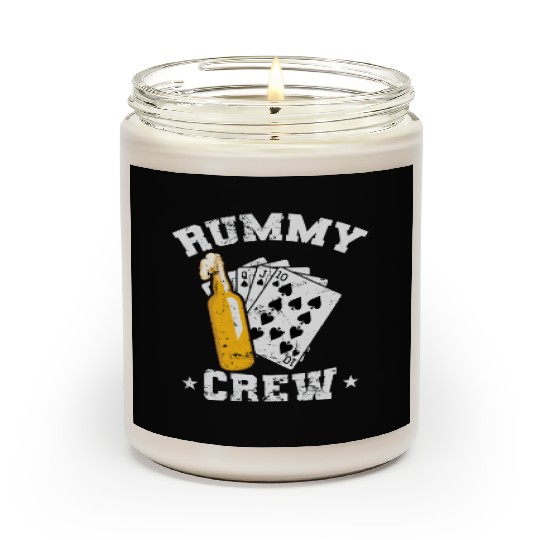 Rummy Crew Hobby Card Game Romme Spades Scented Candles