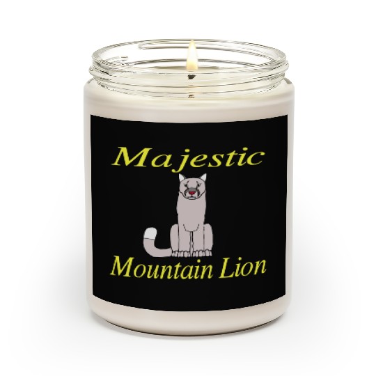 Majestic Mountain Lion DK Scented Candles