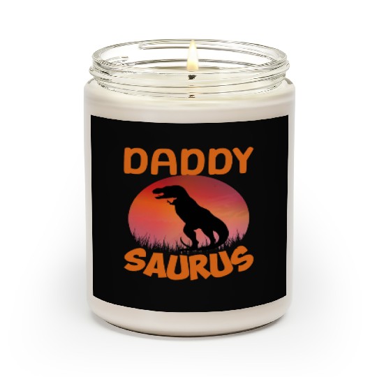 Daddysaurus Papasaurus Scented Candles