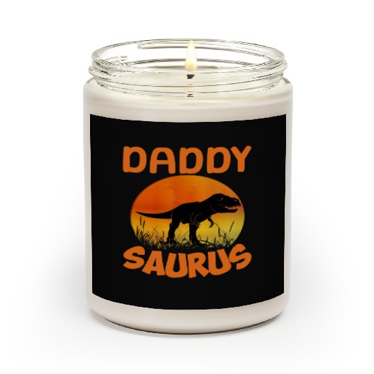 Daddysaurus Papasaurus Scented Candles