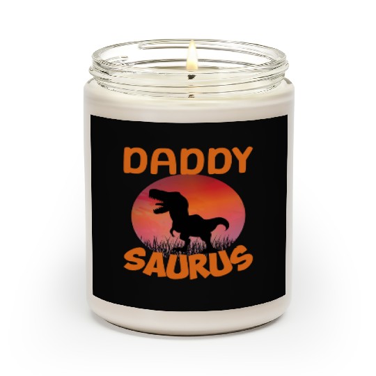 Daddysaurus Papasaurus Scented Candles