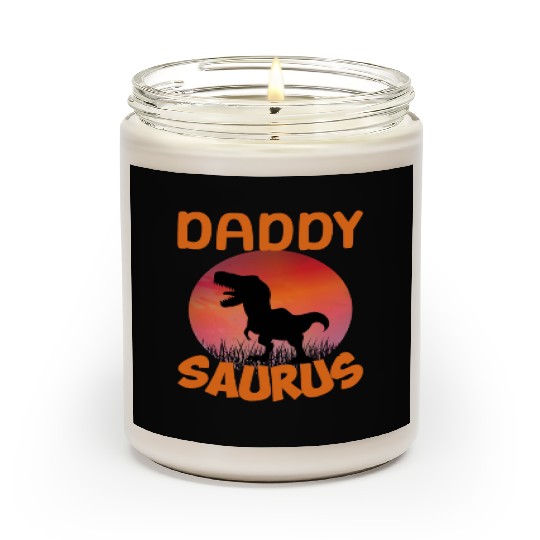 Daddysaurus Papasaurus Scented Candles