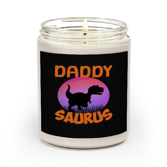Daddysaurus Papasaurus Scented Candles