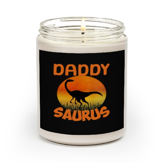Daddysaurus Papasaurus Scented Candles