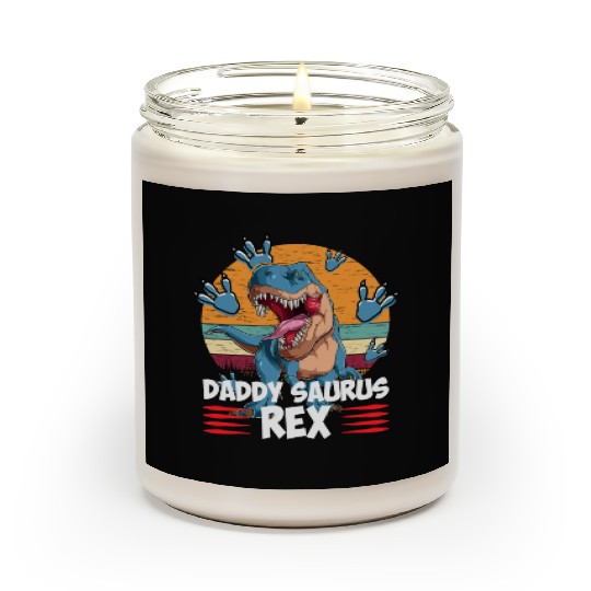 Daddysaurus Papasaurus Scented Candles