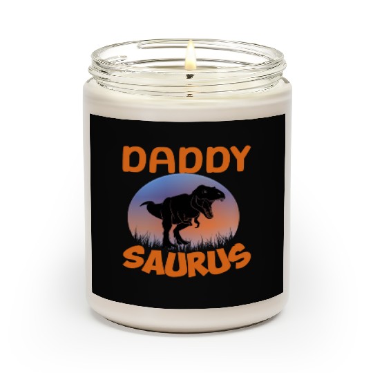 Daddysaurus Papasaurus Scented Candles