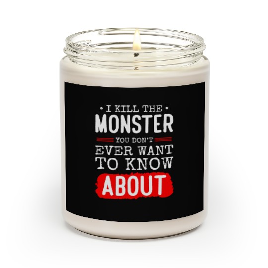 Evil Cute Little Sister Brother Scented Candles