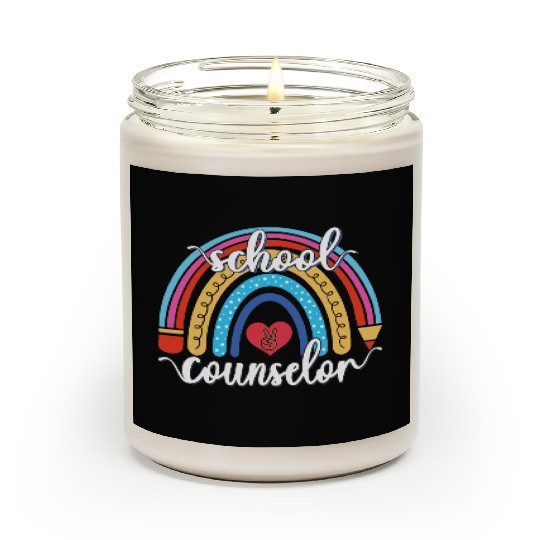 School Counselor, School Guidance Appreciation Scented Candles