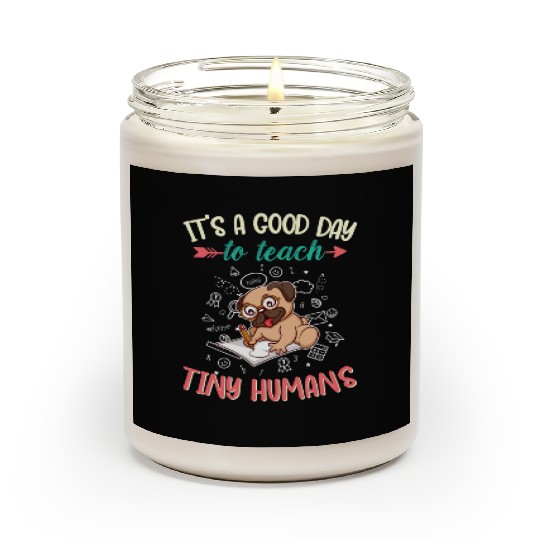 Good Day To Teach Tiny Humans Elementary Teacher Scented Candles