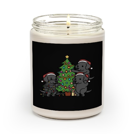 Great Dane Christmas Tree Scented Candles