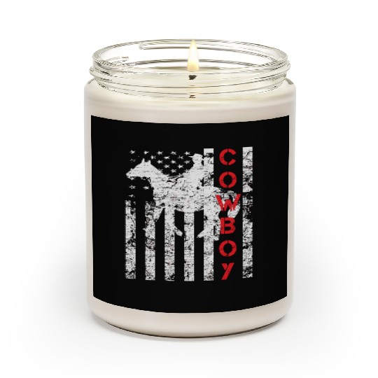 Cowboy For People Who Love Horses Scented Candles