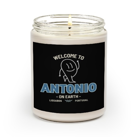 Antonio: Unusual Scented Candles for women, men, children