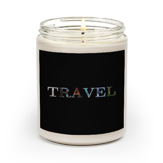 in love with travel, in all seasons Scented Candles