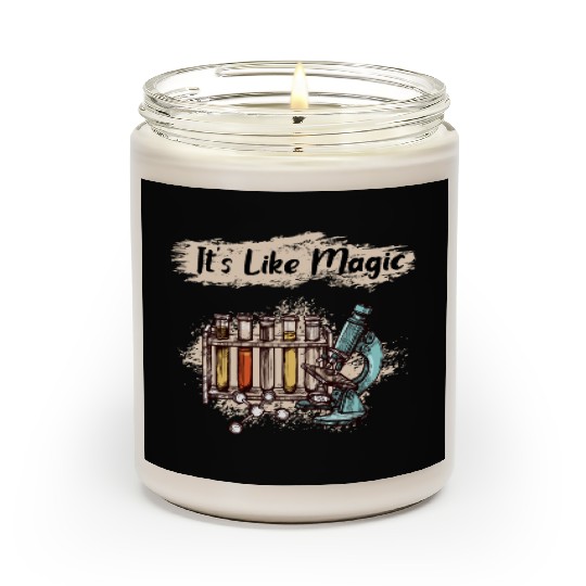 Science it's like magic, back to school Scented Candles