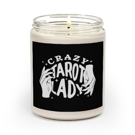 Divination Crazy Tarot Lady Crystal Ball Tarot Scented Candles