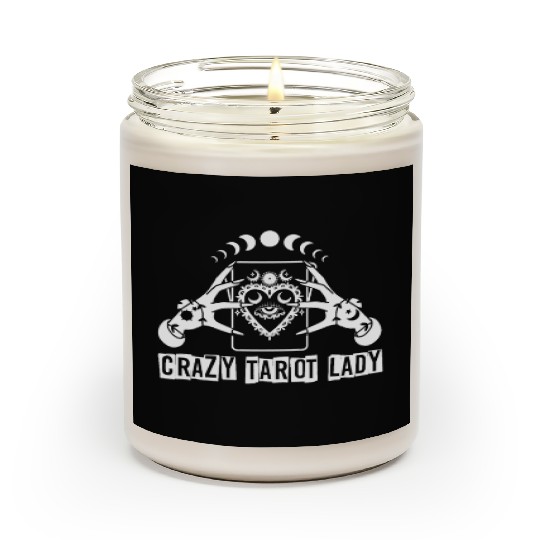 Divination Crazy Tarot Lady Crystal Ball Tarot Scented Candles