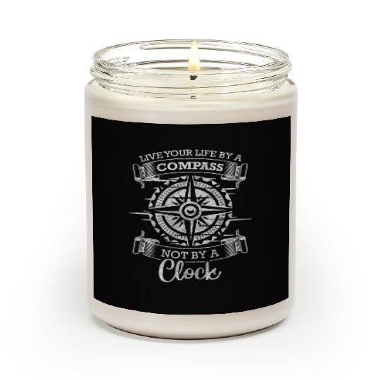 Compass North Ship Scented Candles