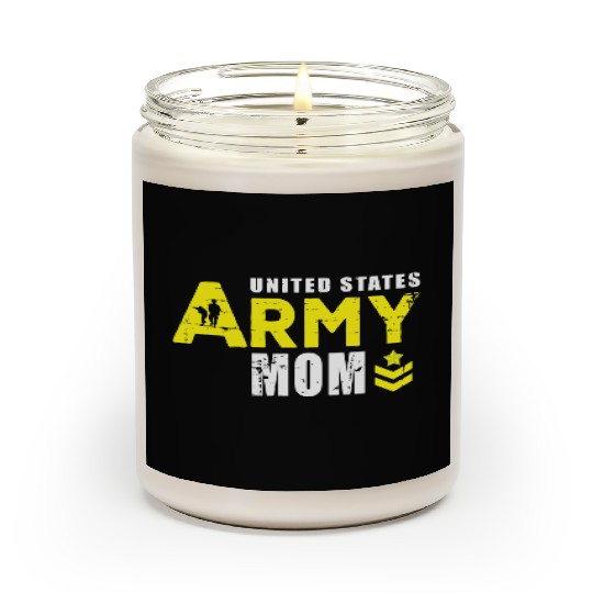 Us Army Ladies, Us Army Mom Scented Candles