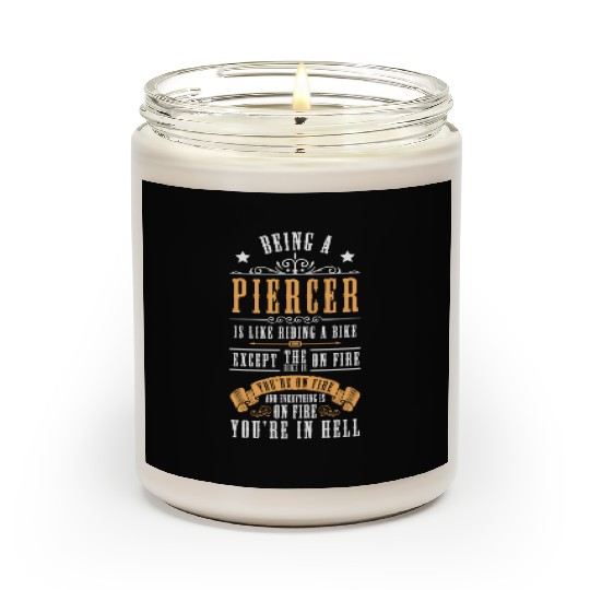 Piercing Work Ring Scented Candles
