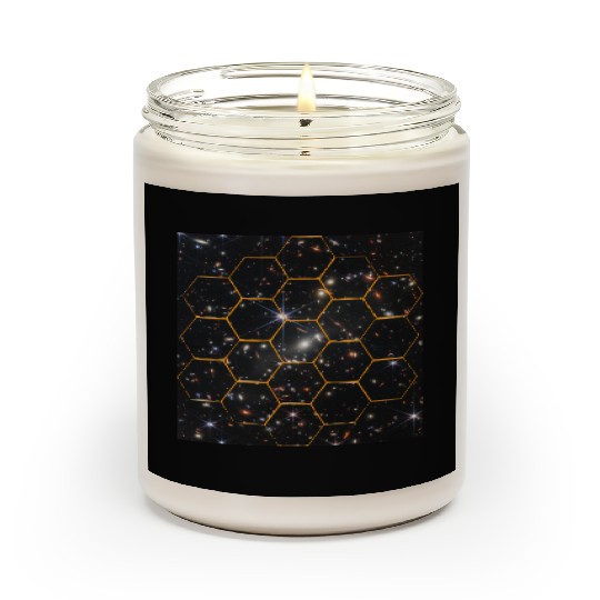 design of james webb space Scented Candles