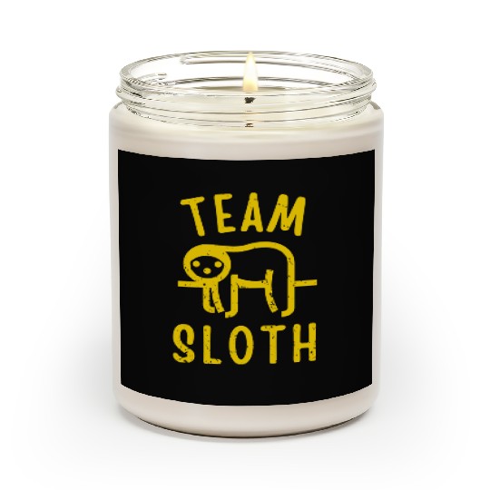 Team Sloth Scented Candles
