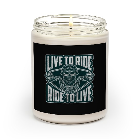 Motorcyclist Hard Rock Cross Machine Two-Wheeler Scented Candles