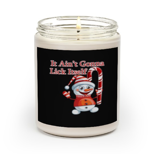Christmas Holiday Candy Canes It'S Not Gonna Lick Scented Candles