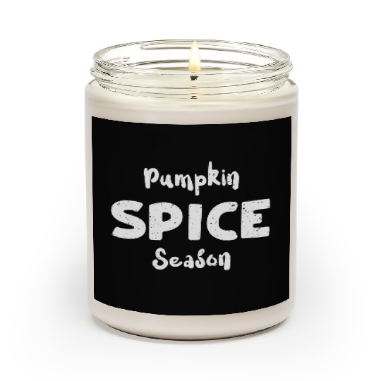Pumpkin Spice Season - Pumpkin Scented Candles