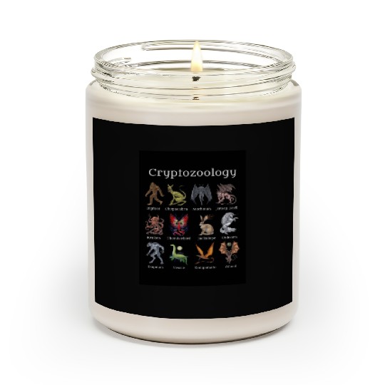 Cryptozoology Cryptid Creatures Scented Candles