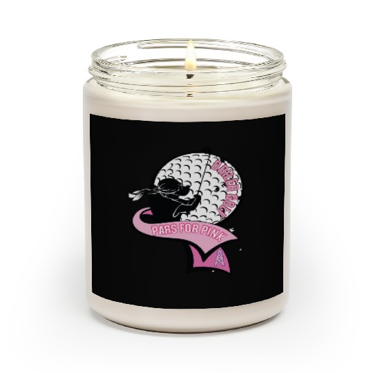 Pars for Pink Driller Girls Golf Scented Candles