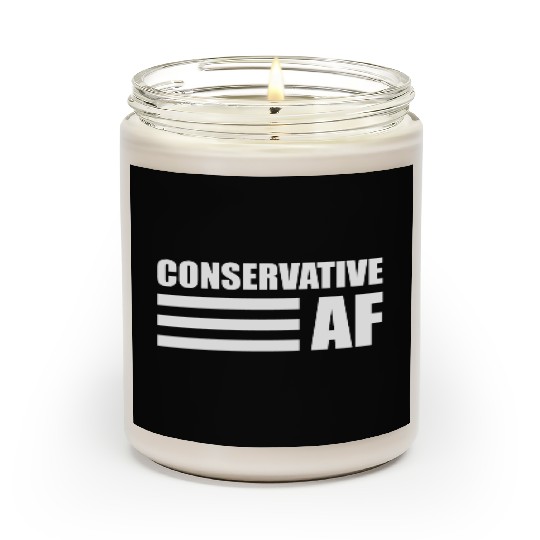 CONSERVATIVE AF Republican Support Anti Liberal Scented Candles