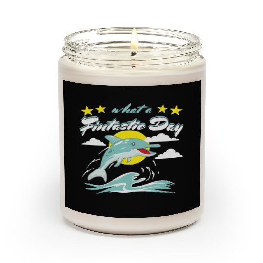 Fintastic Dolphin Scented Candles